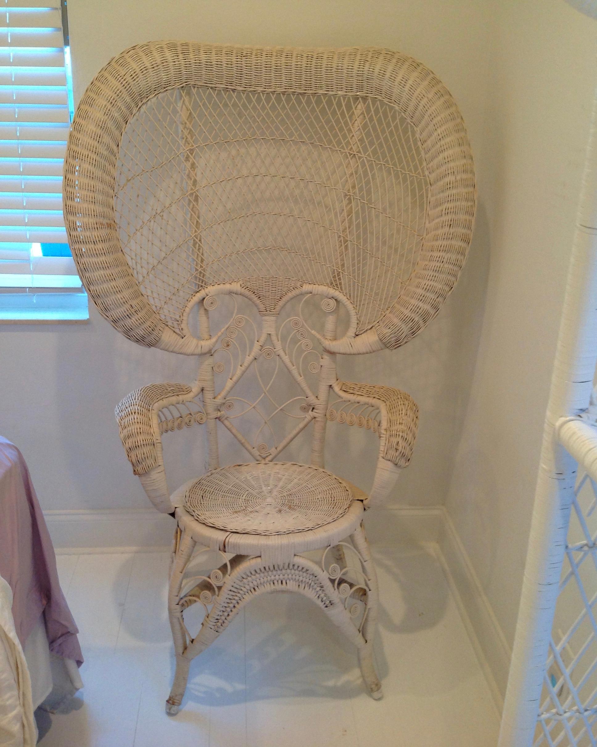 Mid-20th Century Whimsical Wicker 