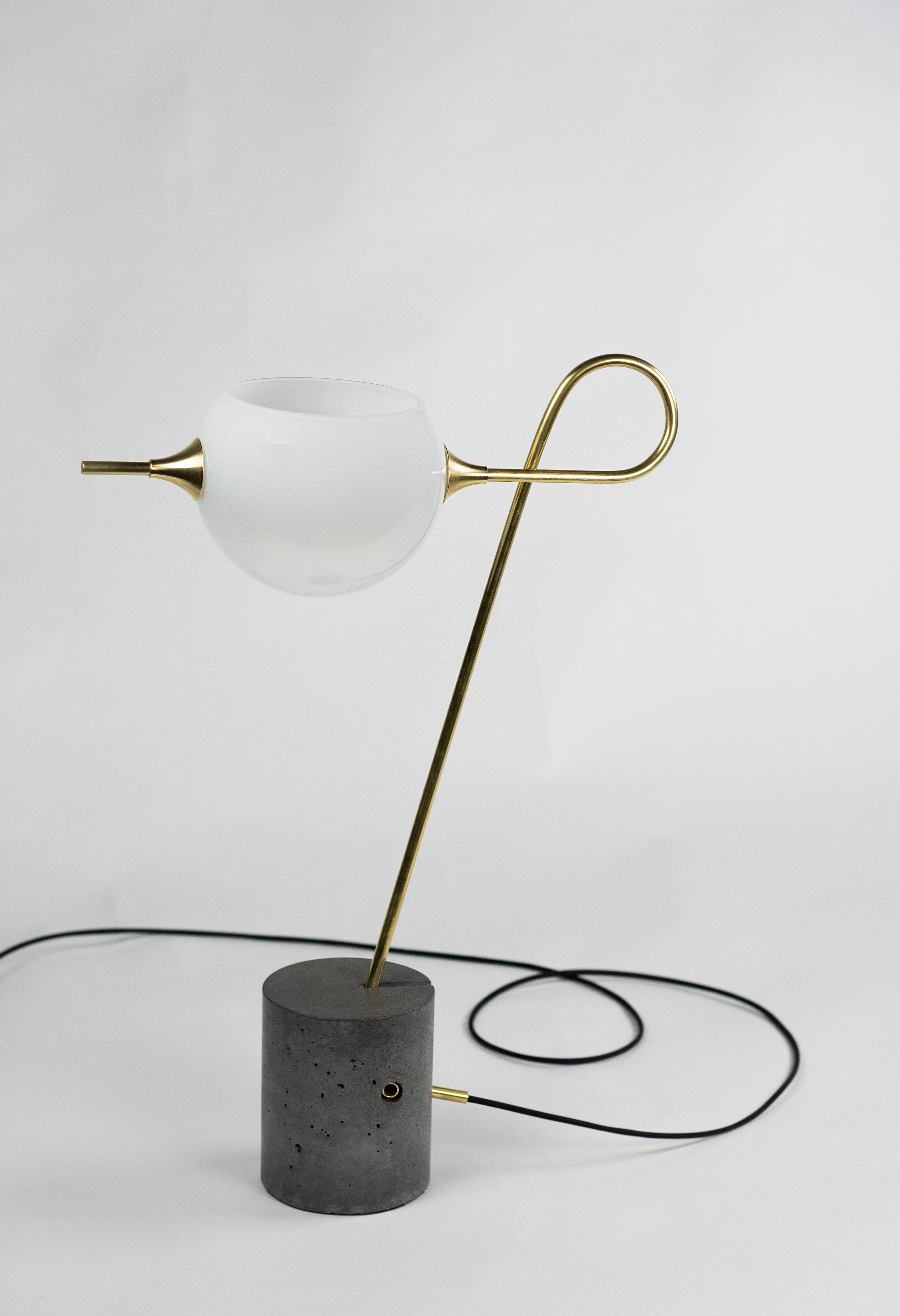 Whiplash Table Lamp In New Condition For Sale In Brooklyn, NY
