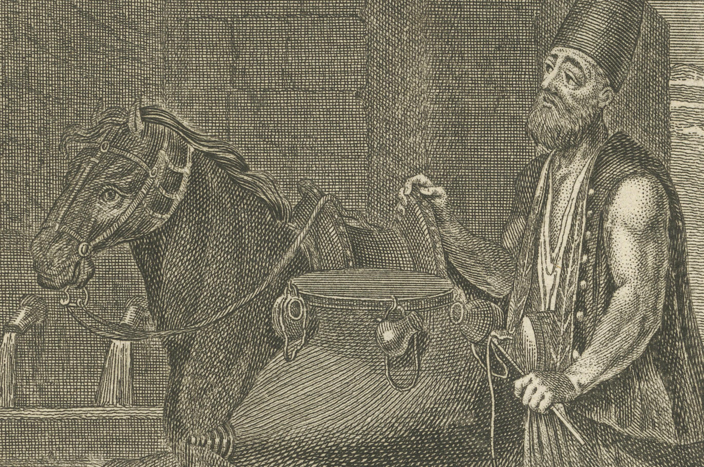 Derviche tourneur, derviche indien et dévotion turque - Gravure, 1723 en vente 1