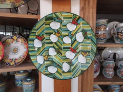 Whirling Dervishes Hand-Painted Decorative Plate, Made in Italy