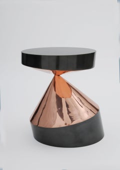 Whirling Twins - Bronze - Design Coffee Table Paolo Giordano Brass Contemporary