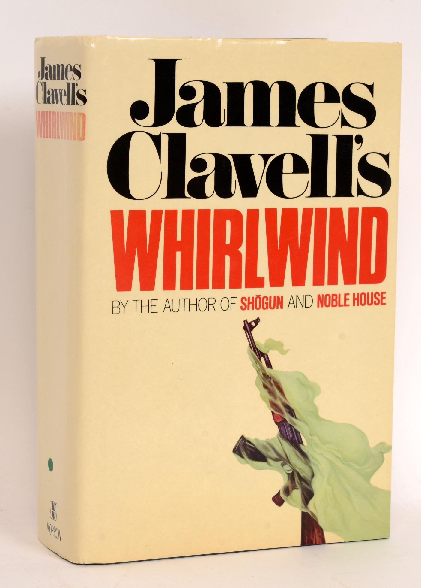 Whirlwind by James Clavell Stated First Edition In Good Condition For Sale In valatie, NY