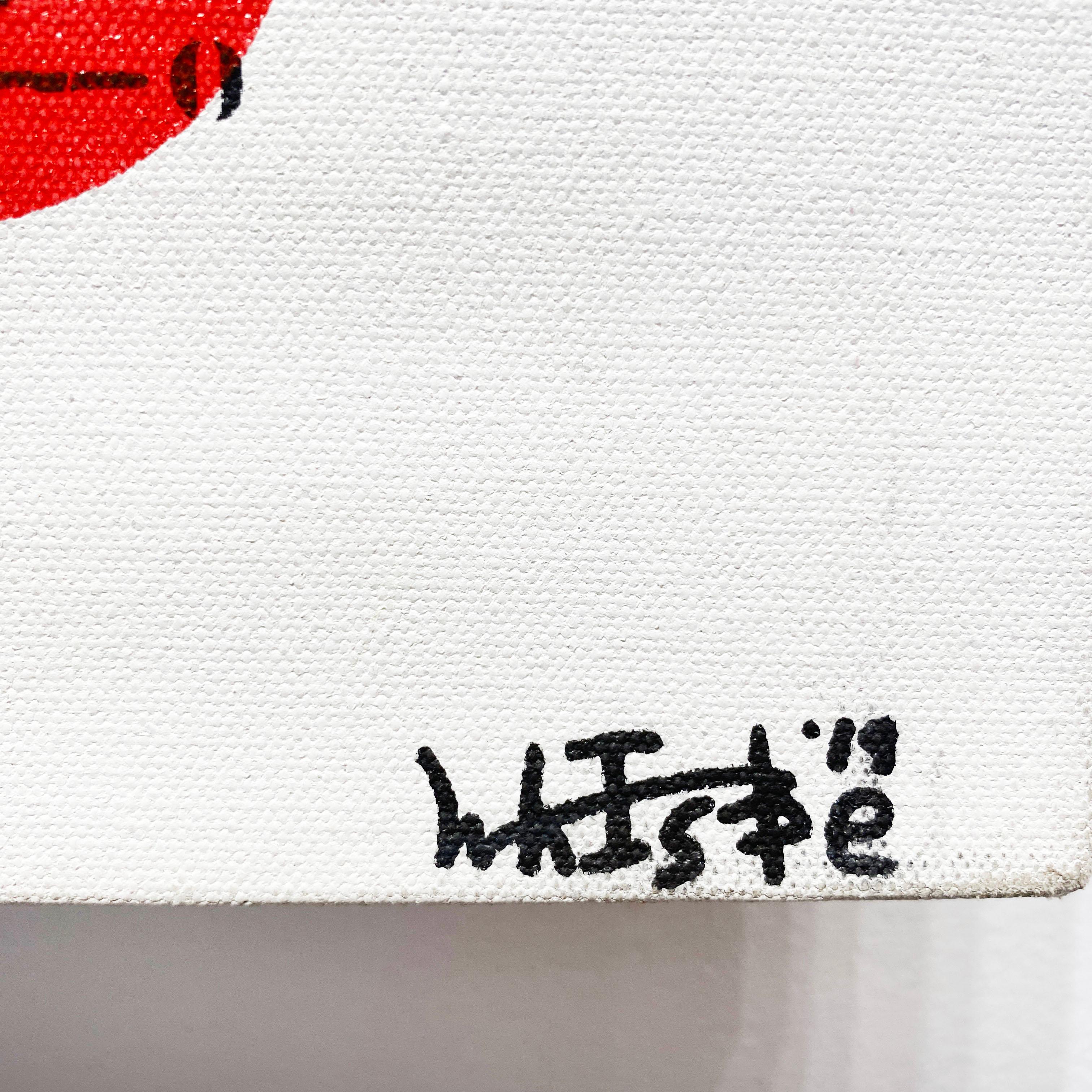 Künstler:  WhisBe, 
Titel:  Dreckiges Dutzend 
Datum:  2019
Medium:  Acryl auf Leinwand
Ungerahmt Abmessungen:  50