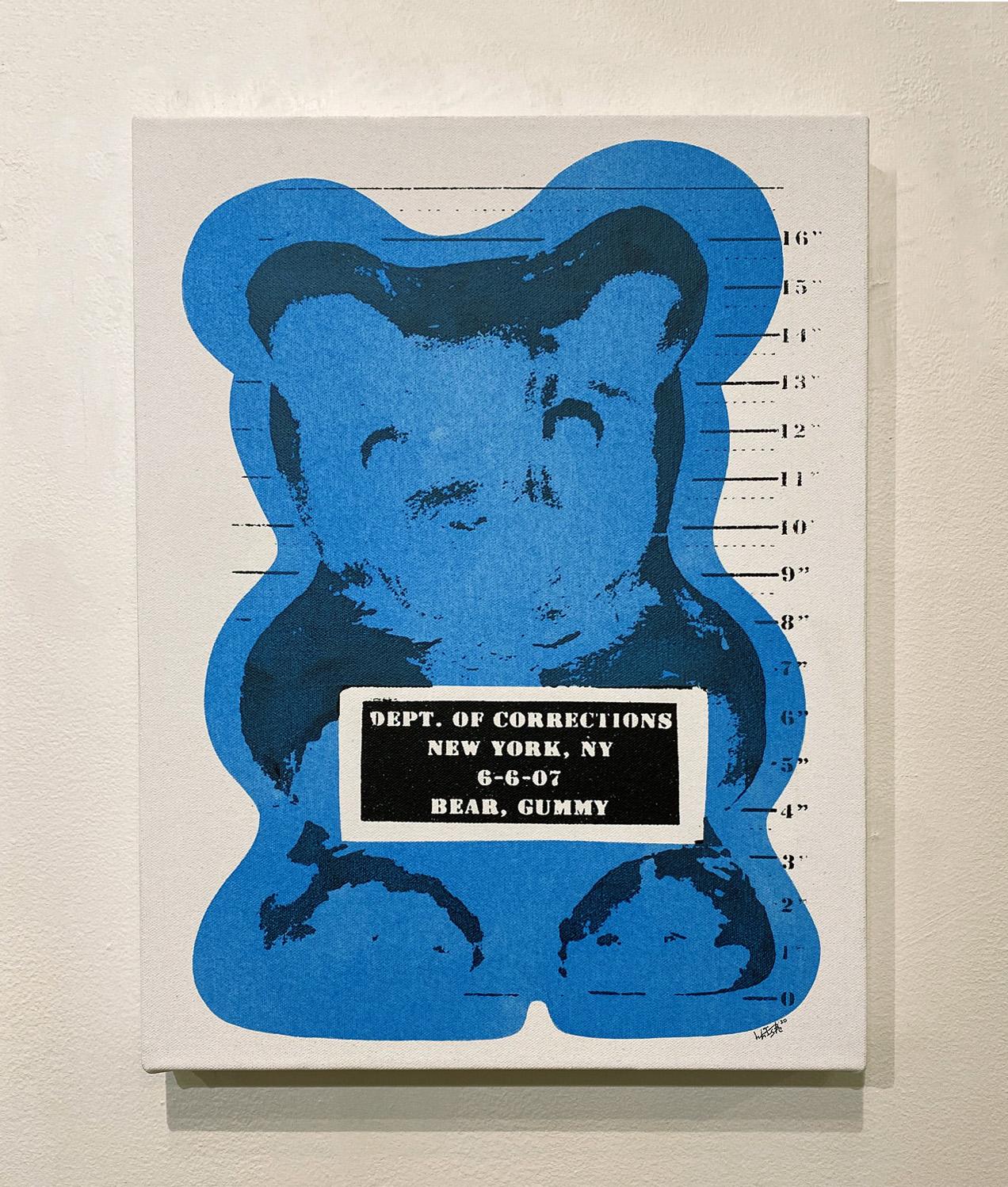 Vandal Gummy (Boy Blue) - Painting by Whisbe