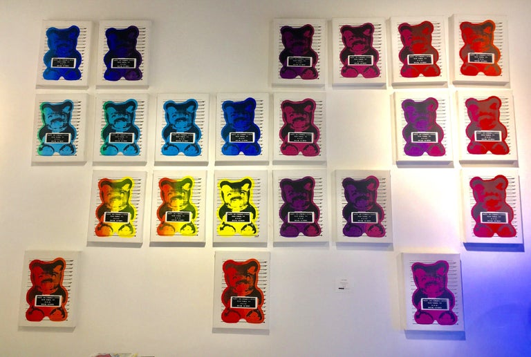 Whisbe Whisbe Vandal Gummy Bear Canvas For Sale at 1stDibs