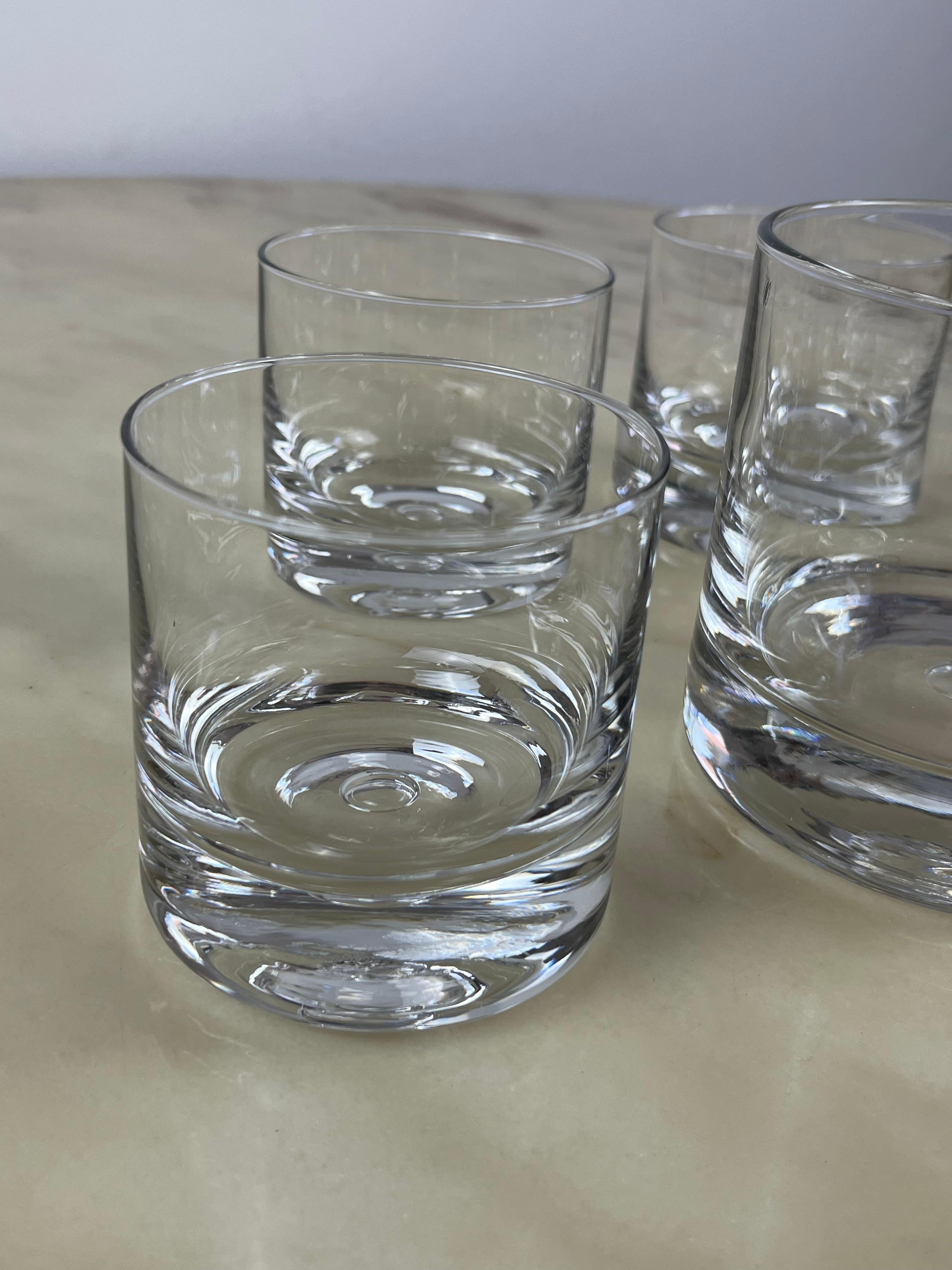 Whiskey Set of Six, Lead Crystal, Italy, 1980s 9