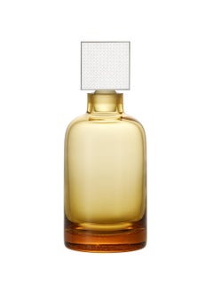 Whisky Cube Carafe, Hand-Blown Czech Glass, by Lukáš Houdek - Amber