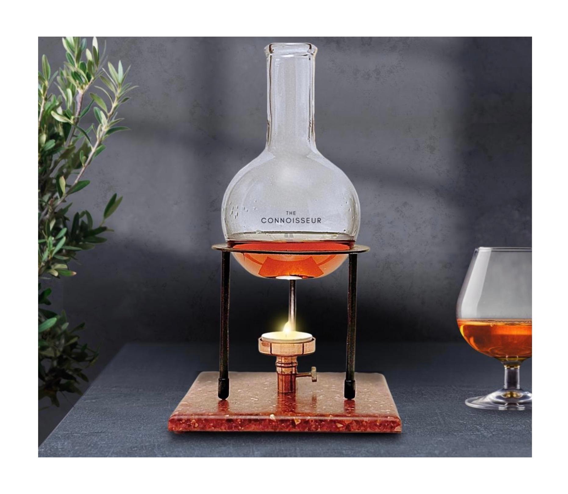English Brandy/Whisky Warmer. For Sale