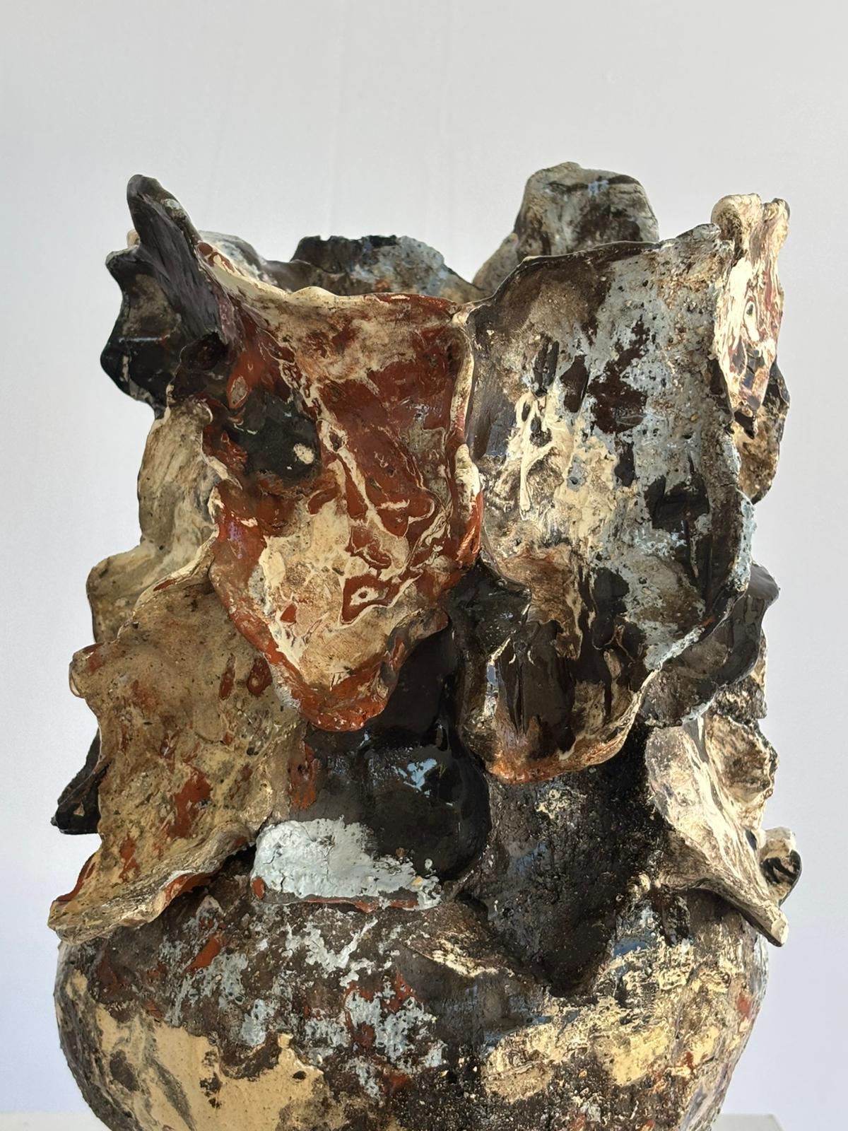 Israeli Whispers of autumn collection   Whisper of Ash Vase For Sale