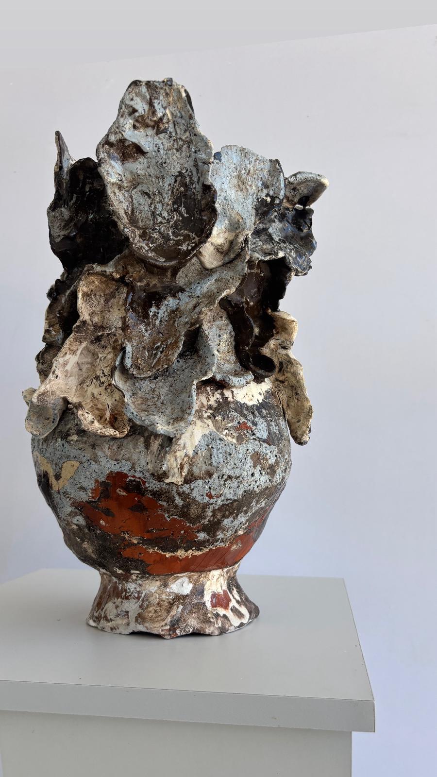 Contemporary Whispers of autumn collection   Whisper of Ash Vase For Sale