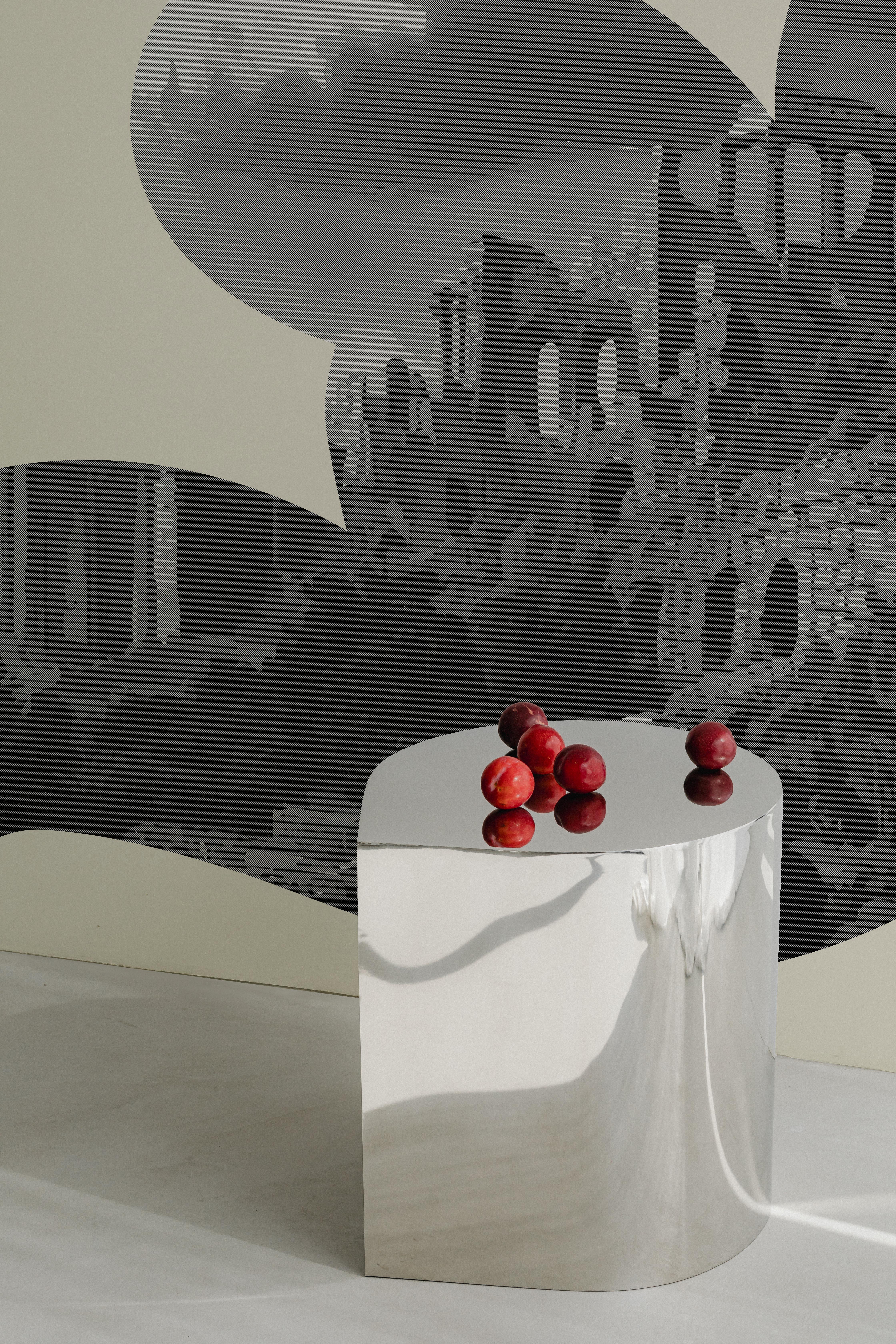 Farbe: Creme
Designer: Magnus Gjoen
Von Hand entworfen in Digitaler Kunst
Projekt Vermischtes
Grafik dev: Fresken
Collection'S: Visioni
Hergestellt in: Italien

Druckträger: Fine Art (Vorderseite 50% Zellulose, Rückseite