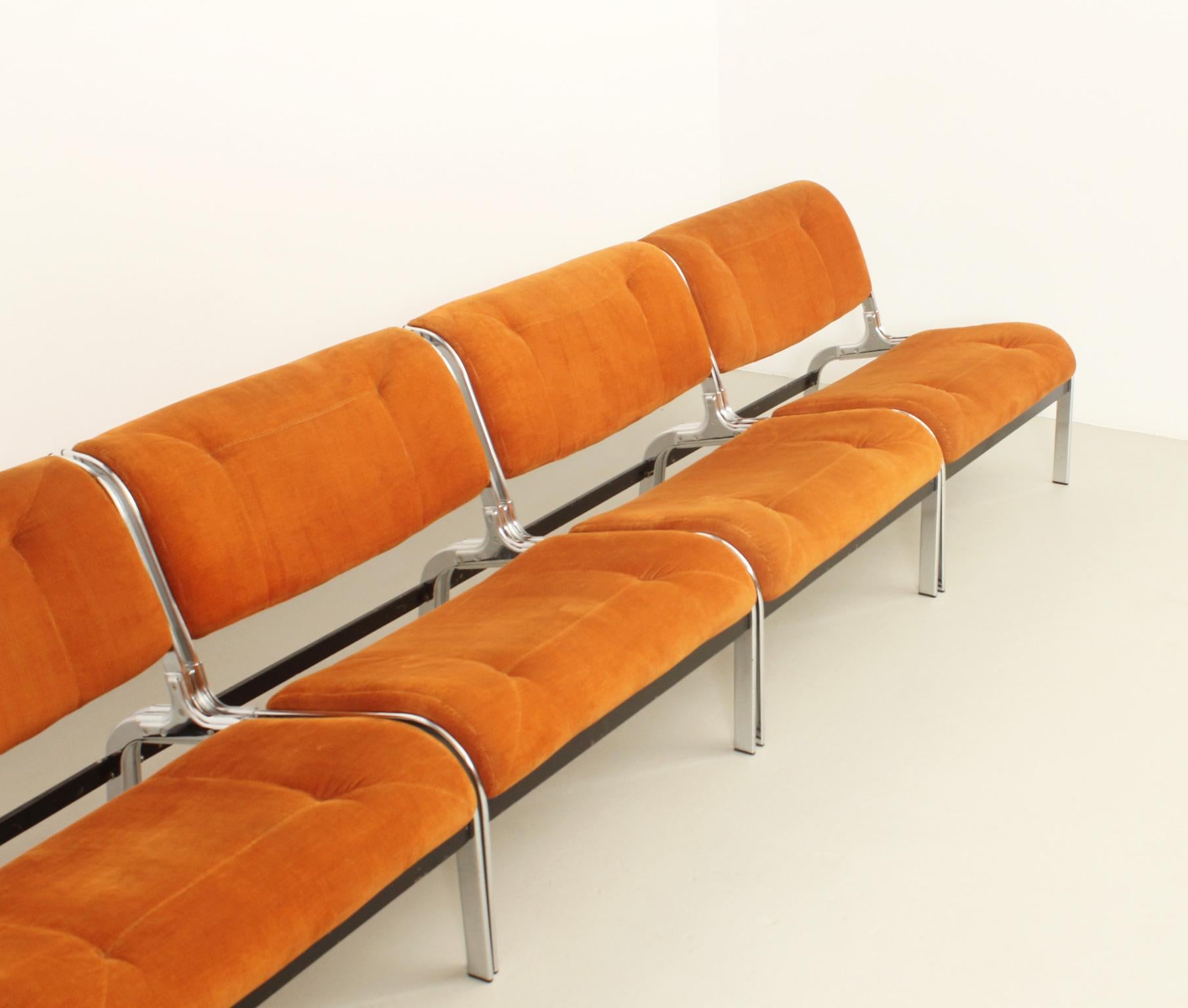 Whist Lounge Chairs by Olivier Mourgue, France, 1964 For Sale 3