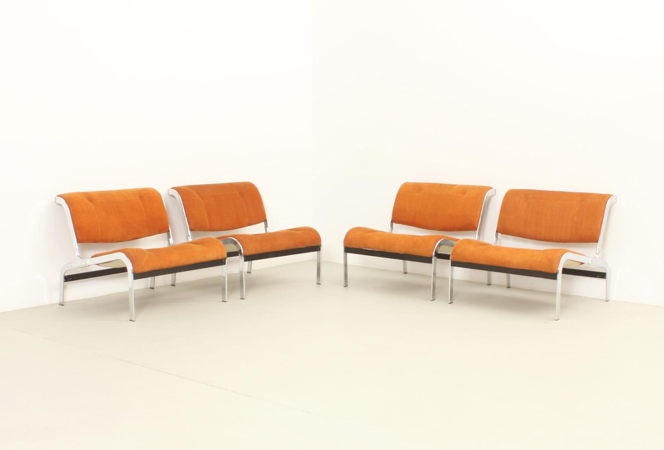 Whist Lounge Chairs by Olivier Mourgue, France, 1964 For Sale 5
