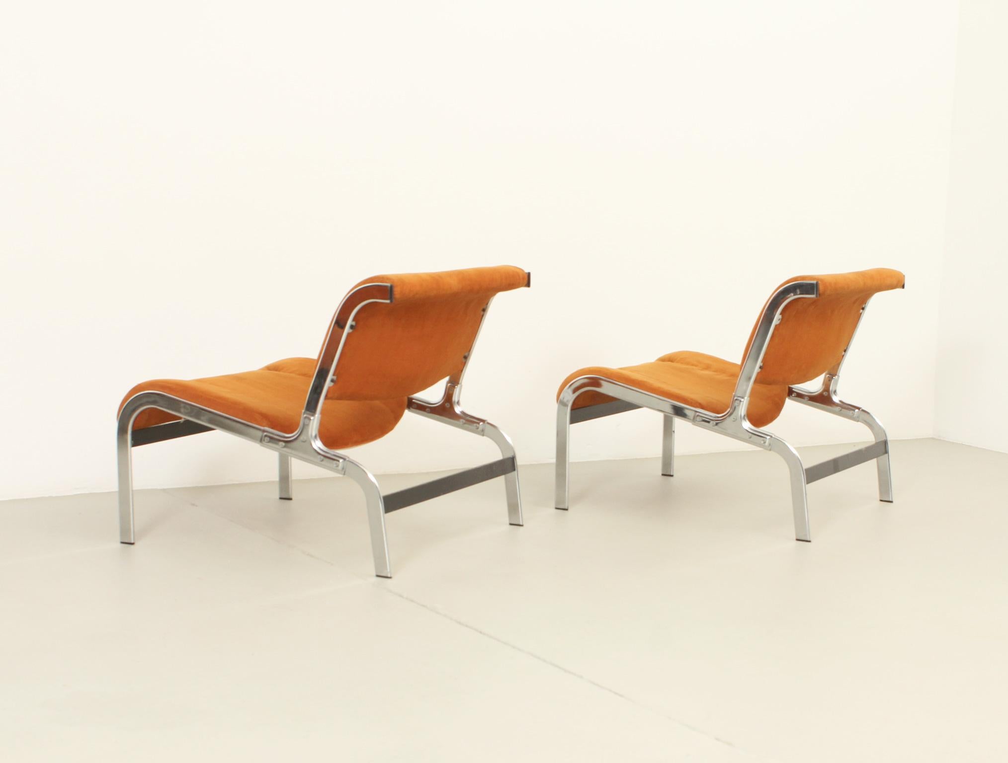 Whist Lounge Chairs by Olivier Mourgue, France, 1964 For Sale 7