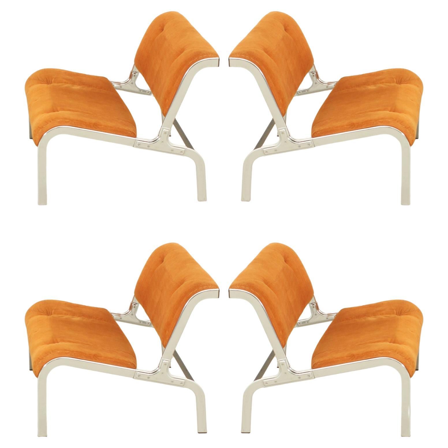 Whist Lounge Chairs by Olivier Mourgue, France, 1964 For Sale
