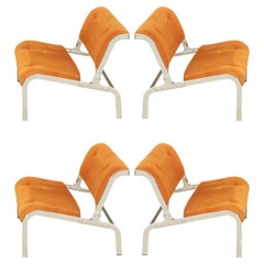 Whist Lounge Chairs by Olivier Mourgue, France, 1964