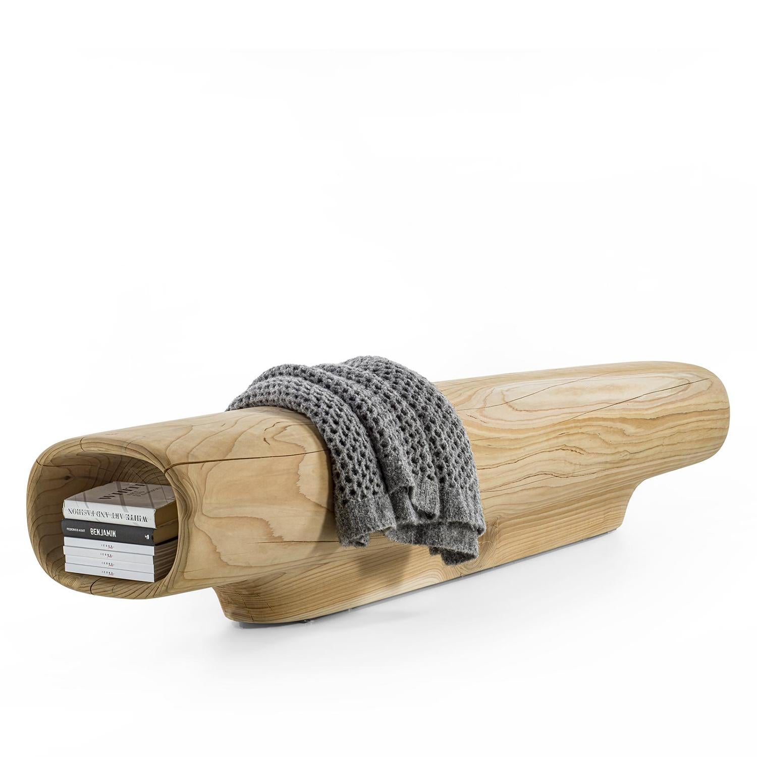 Banc en cèdre avec sifflet en vente 1