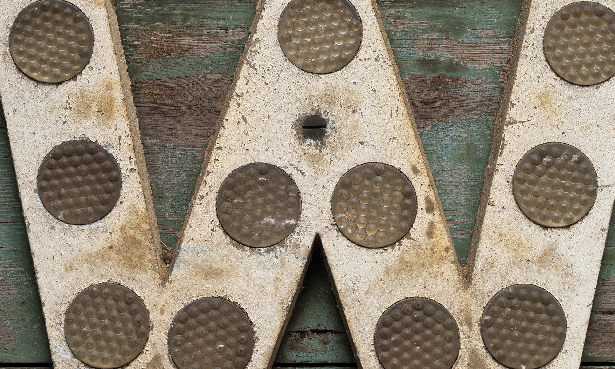 “Whistle” Railway Sign, England 1870 In Good Condition For Sale In Culver City, CA