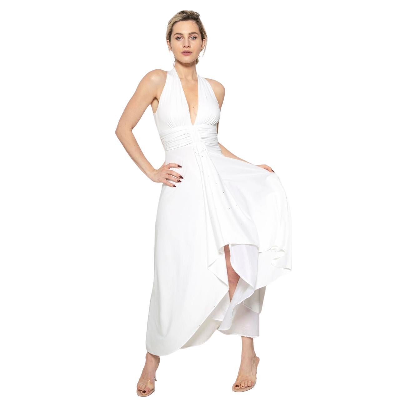 White 1970
s Halter Dress