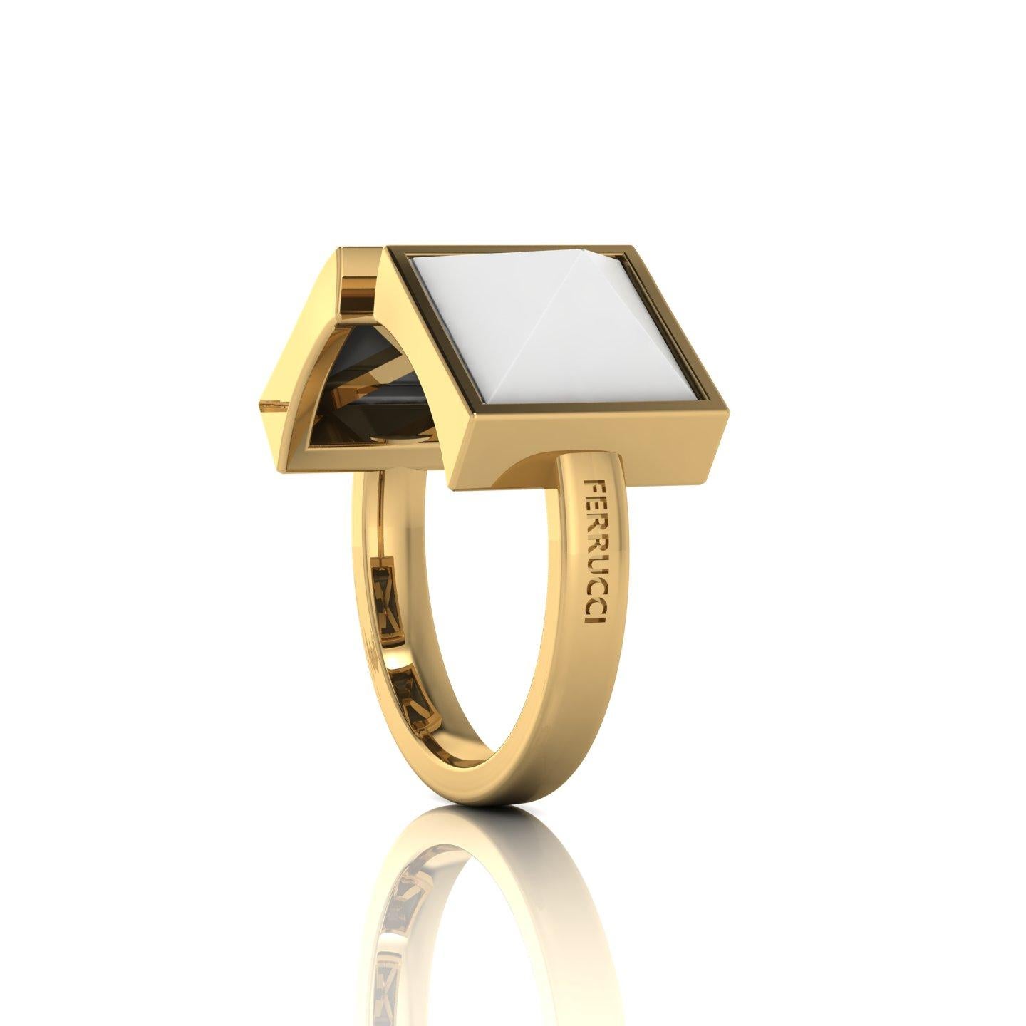 pyramids white gold