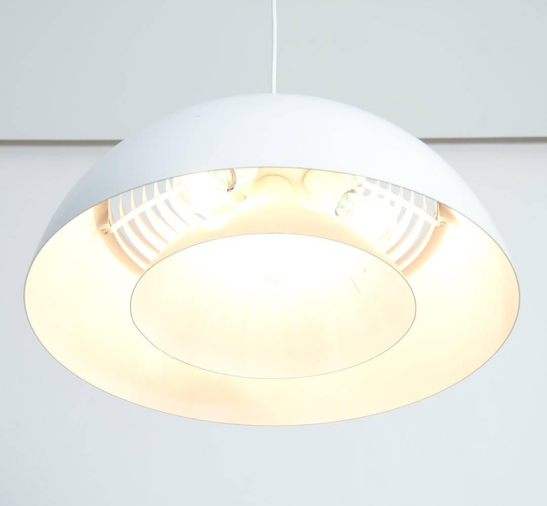 White AJ Royal Pendant Lamp by Arne Jacobsen for Louis Poulsen 4