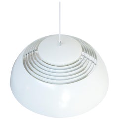 White AJ Royal Pendant Lamp by Arne Jacobsen for Louis Poulsen