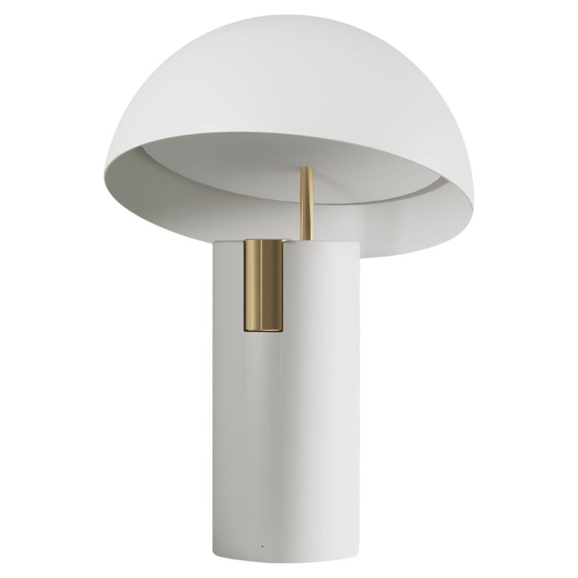 White Alto Lamp by JAUNE STUDIO