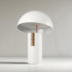 White Alto Speaker Lamp by JAUNE STUDIO