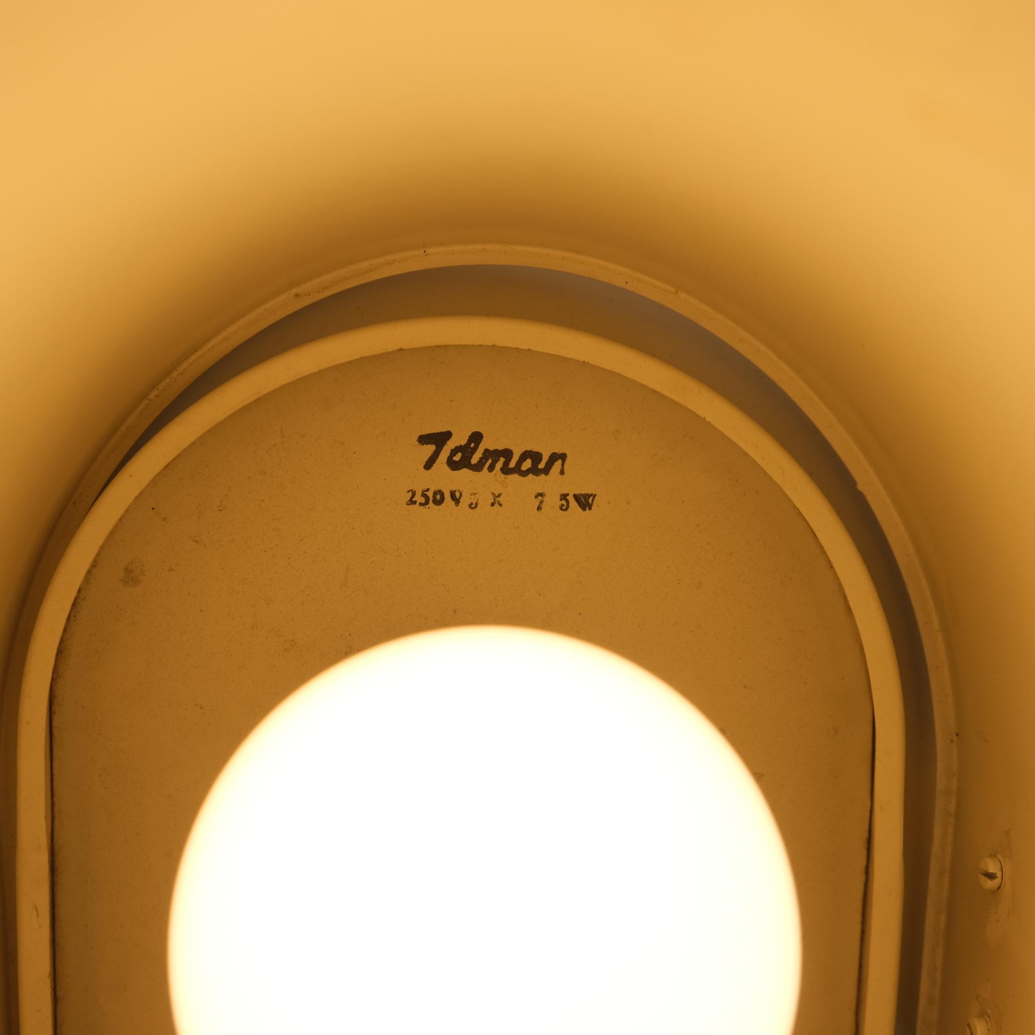 Mid-20th Century White Alvar Aalto Commissioned Ceiling Lamp for Enso-Gutzeit Oy, Idman 1960s For Sale
