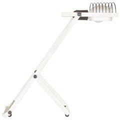 White and Black Sintesi Table Lamp by Ernesto Gismondi for Artemide, 1970s