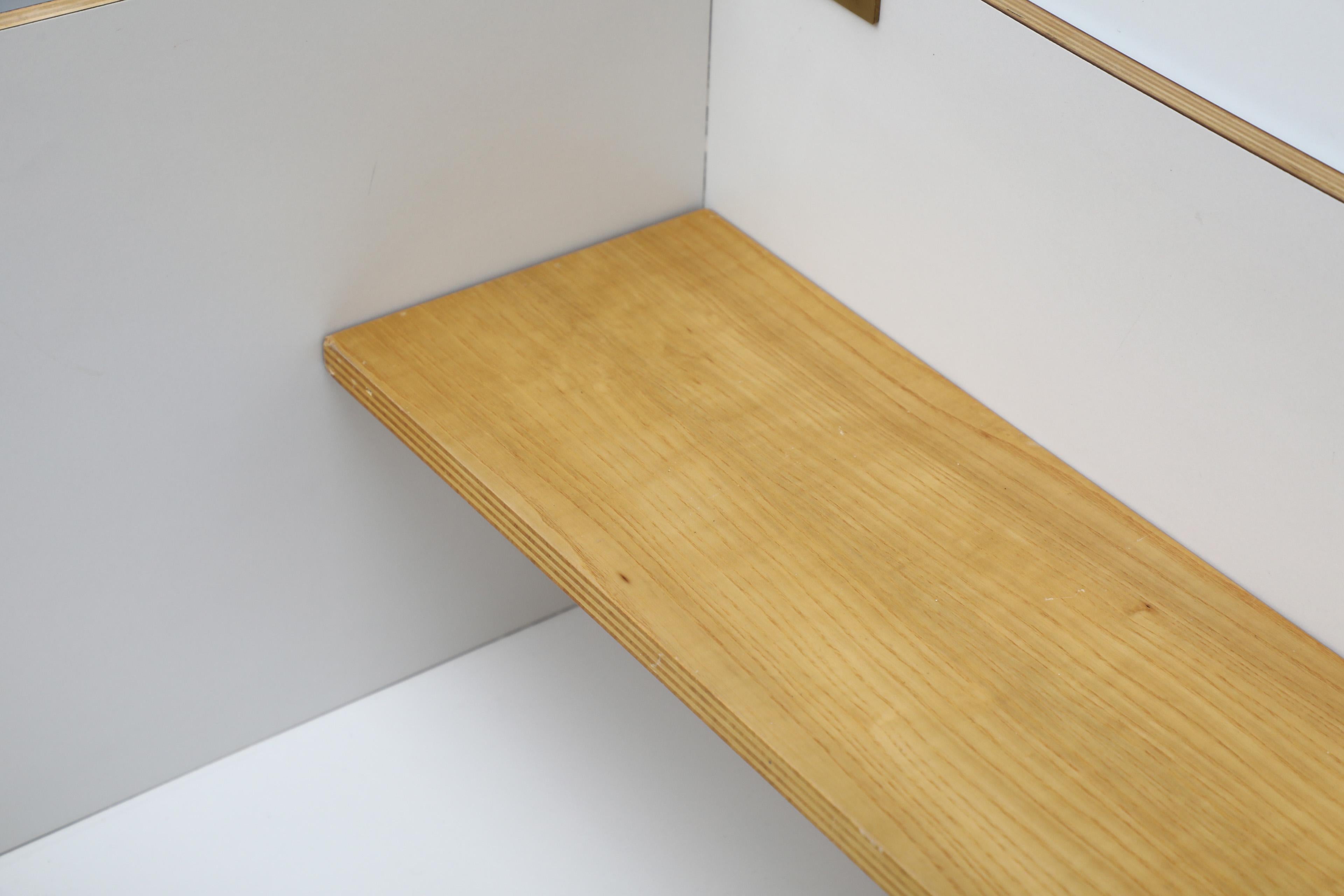 Chariot de bar Rolling White and Blonde de Pamio, Toso & Massari pour Stilwood, années 1960 en vente 9