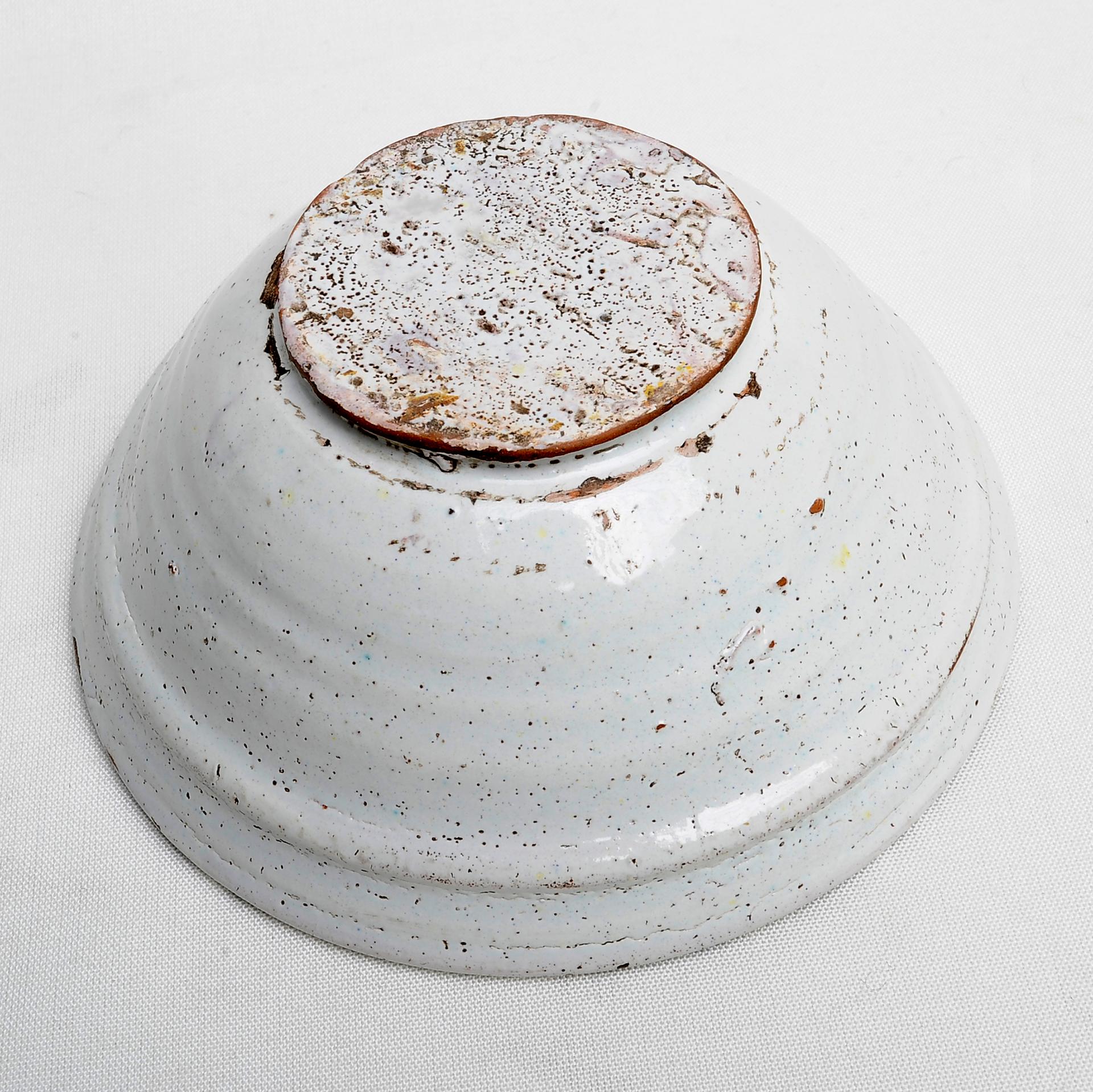 Cuenco antiguo de China blanco y azul en Bueno estado para la venta en Alessandria, Piemonte
