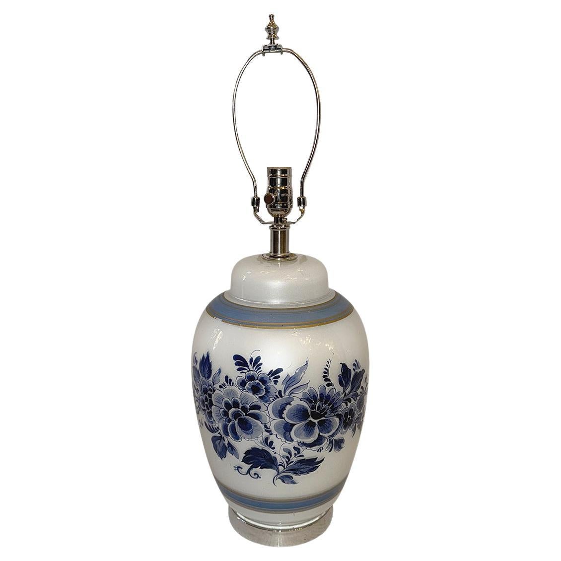 Lampada floreale Whiting e Blu