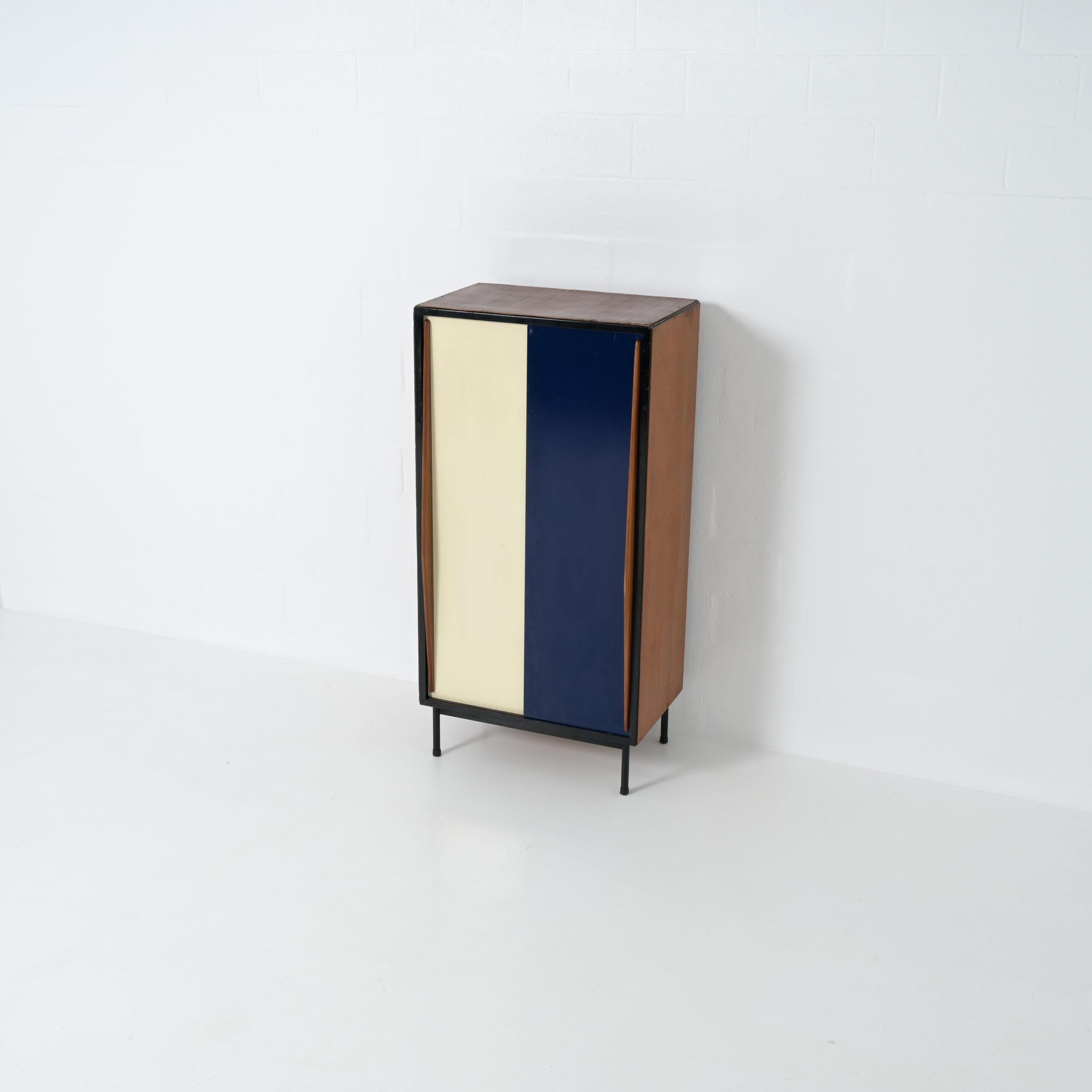 White and Blue wardrobe by Willy Van Der Meeren for Tubax 3