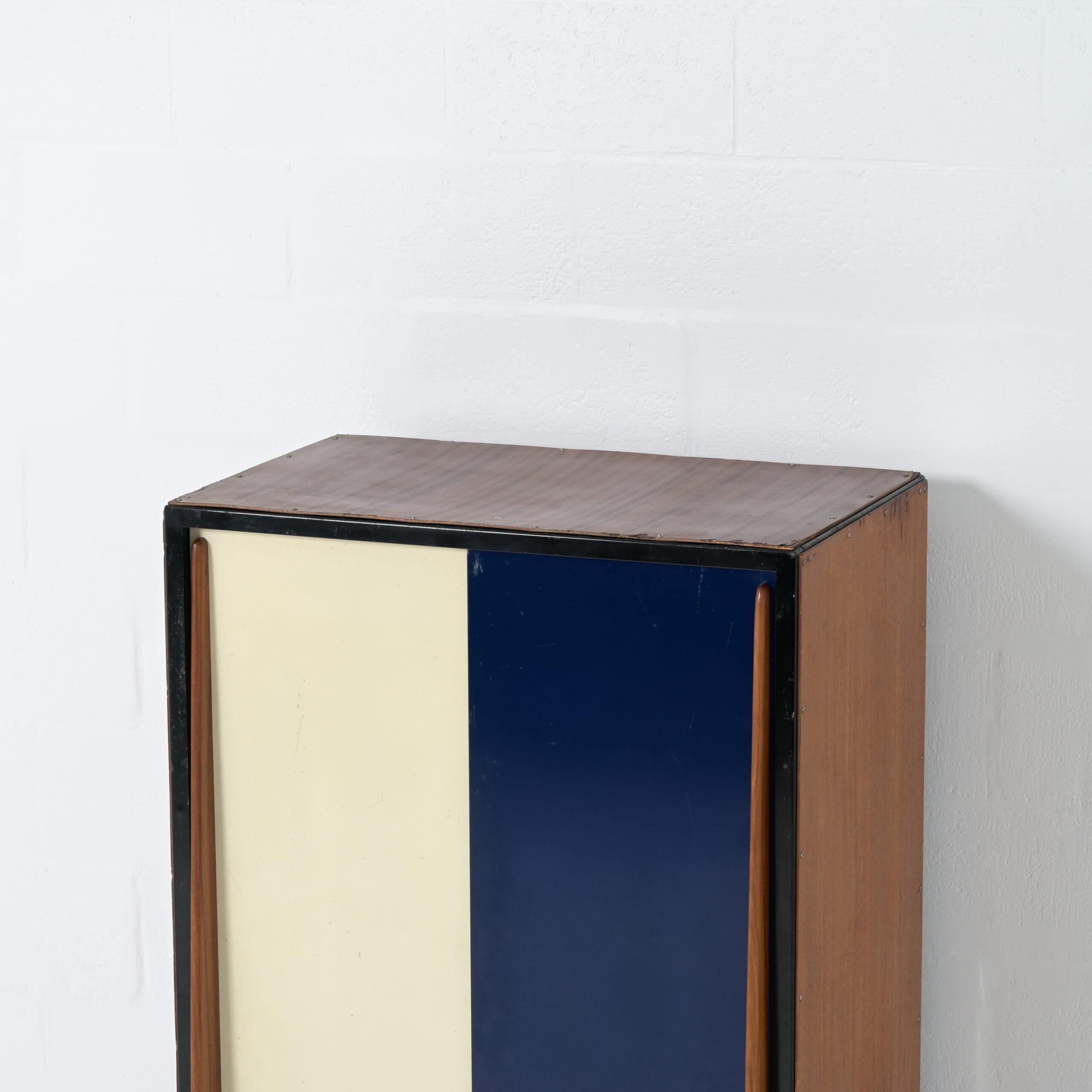 White and Blue wardrobe by Willy Van Der Meeren for Tubax 4