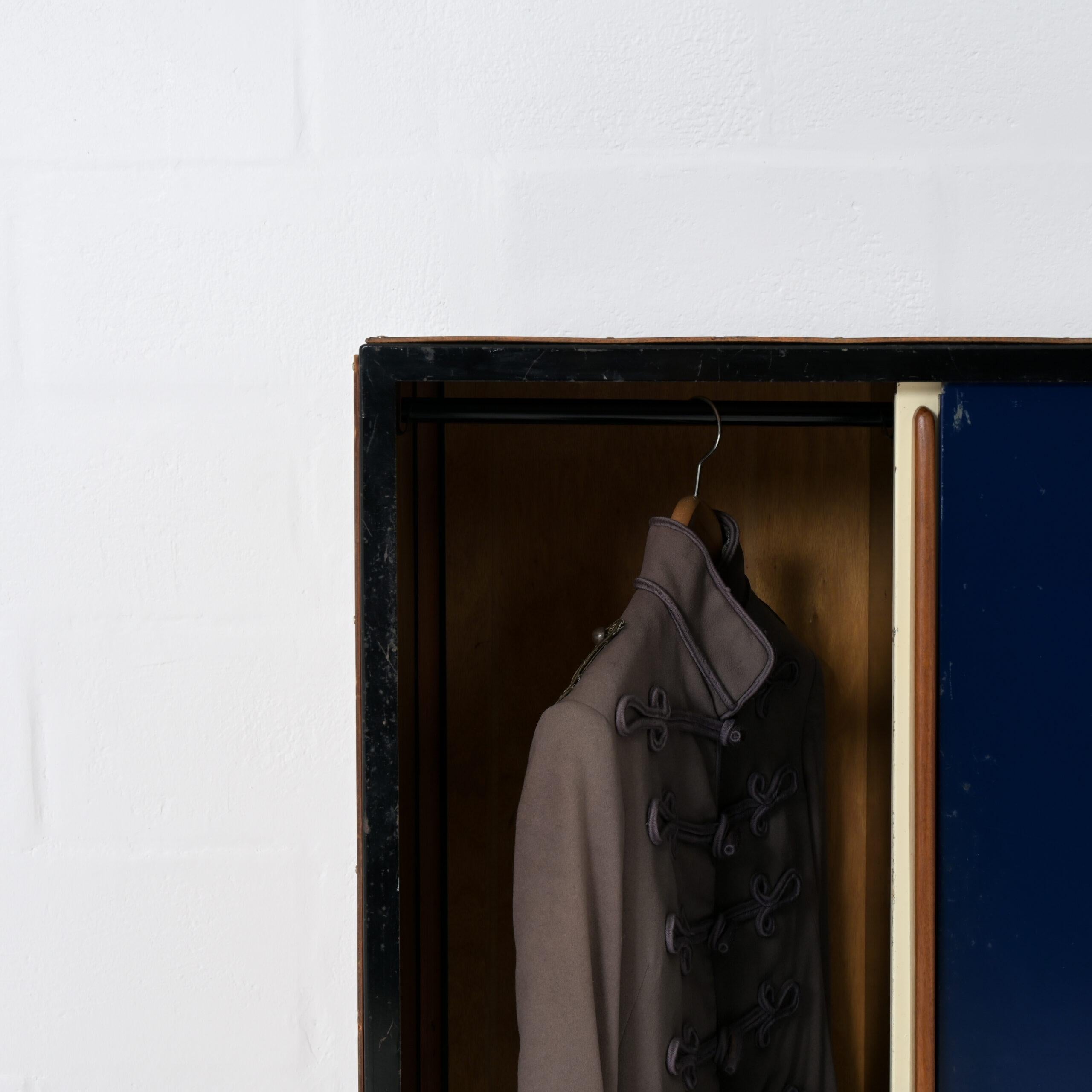 White and Blue wardrobe by Willy Van Der Meeren for Tubax 8