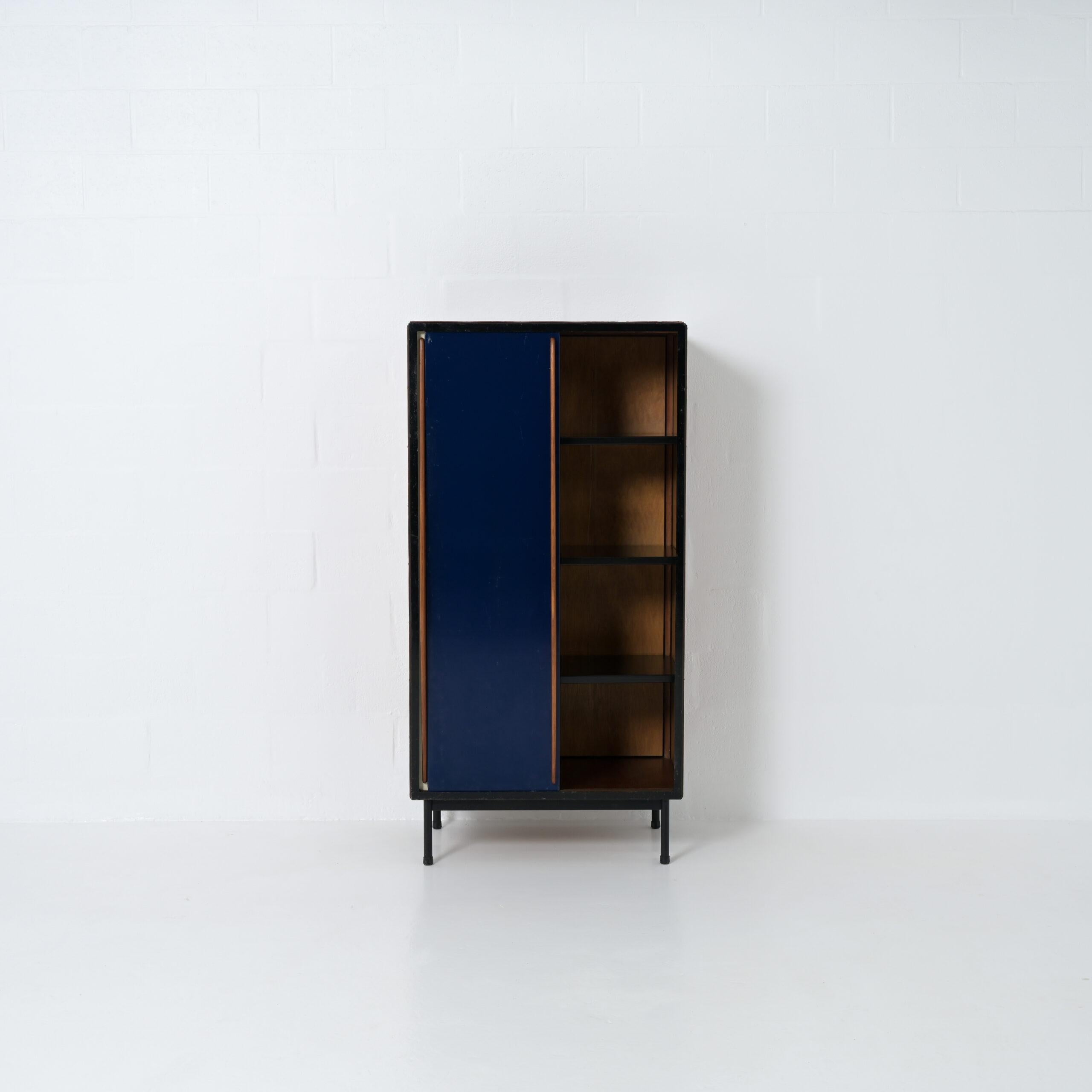 Belgian White and Blue wardrobe by Willy Van Der Meeren for Tubax
