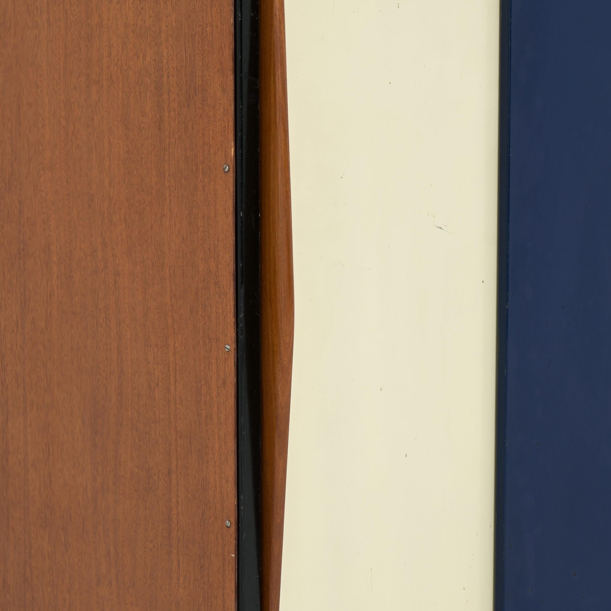 White and Blue wardrobe by Willy Van Der Meeren for Tubax 1