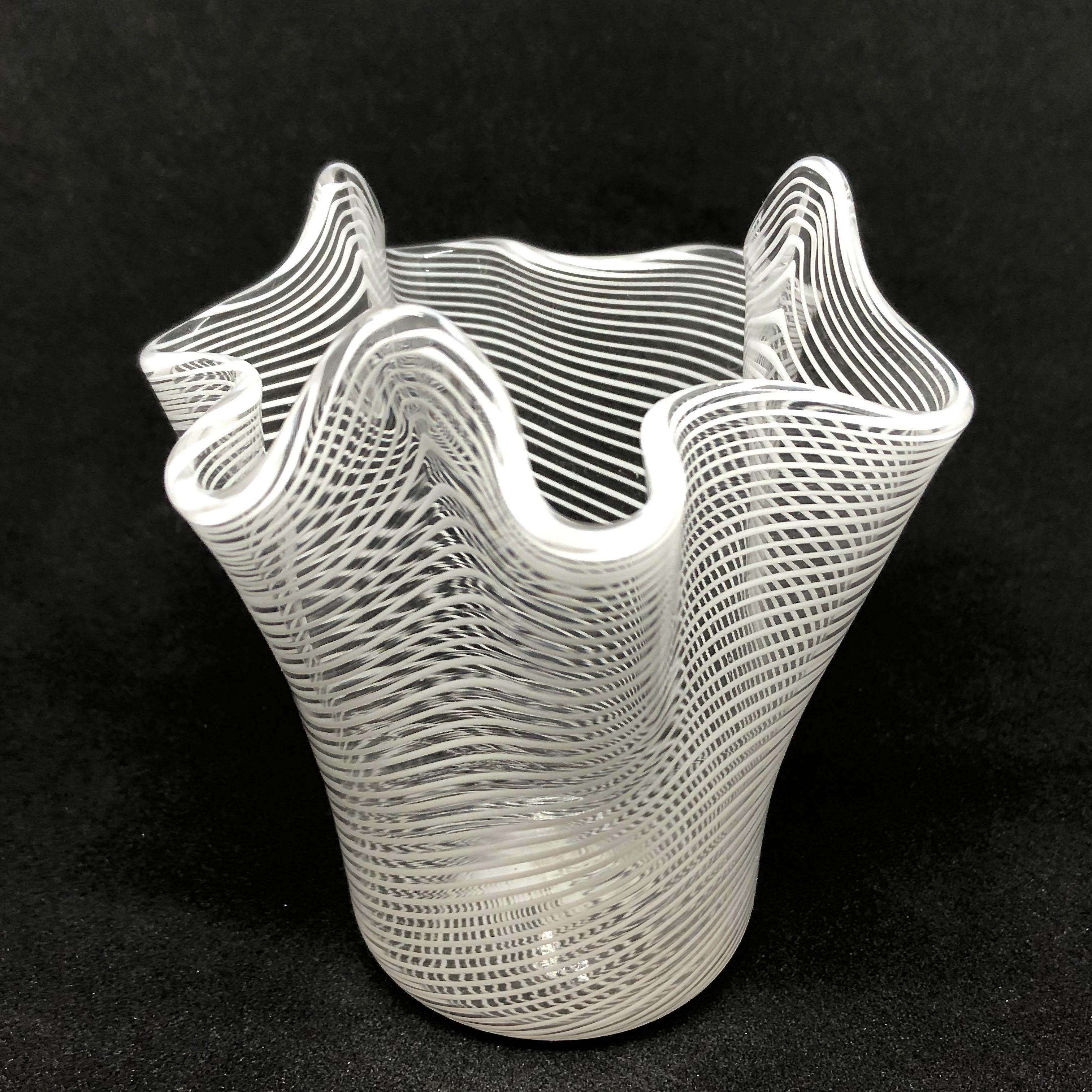 murano swirl vase