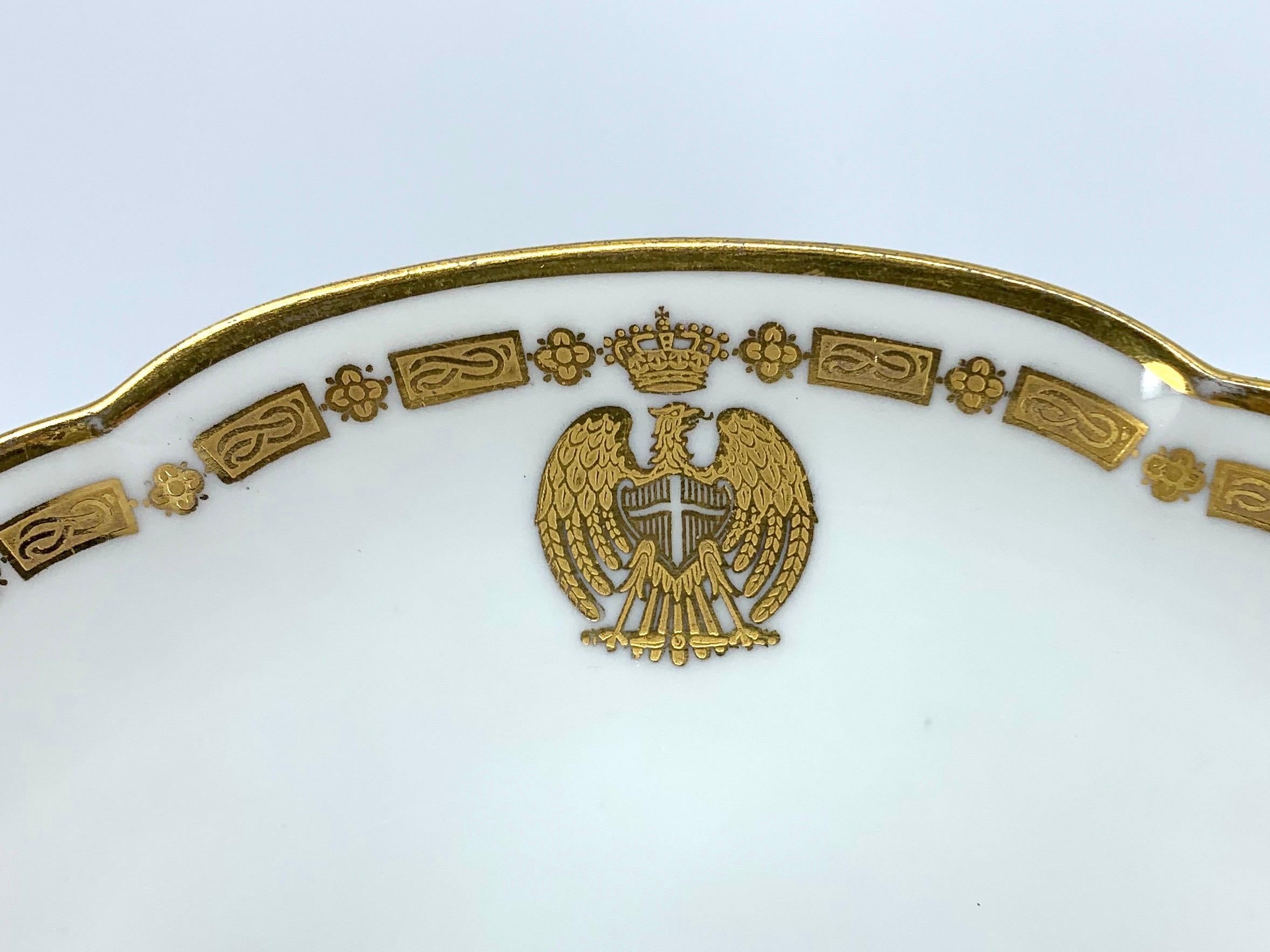 Italian Military Vide-Poche Dish In Good Condition In New York, NY