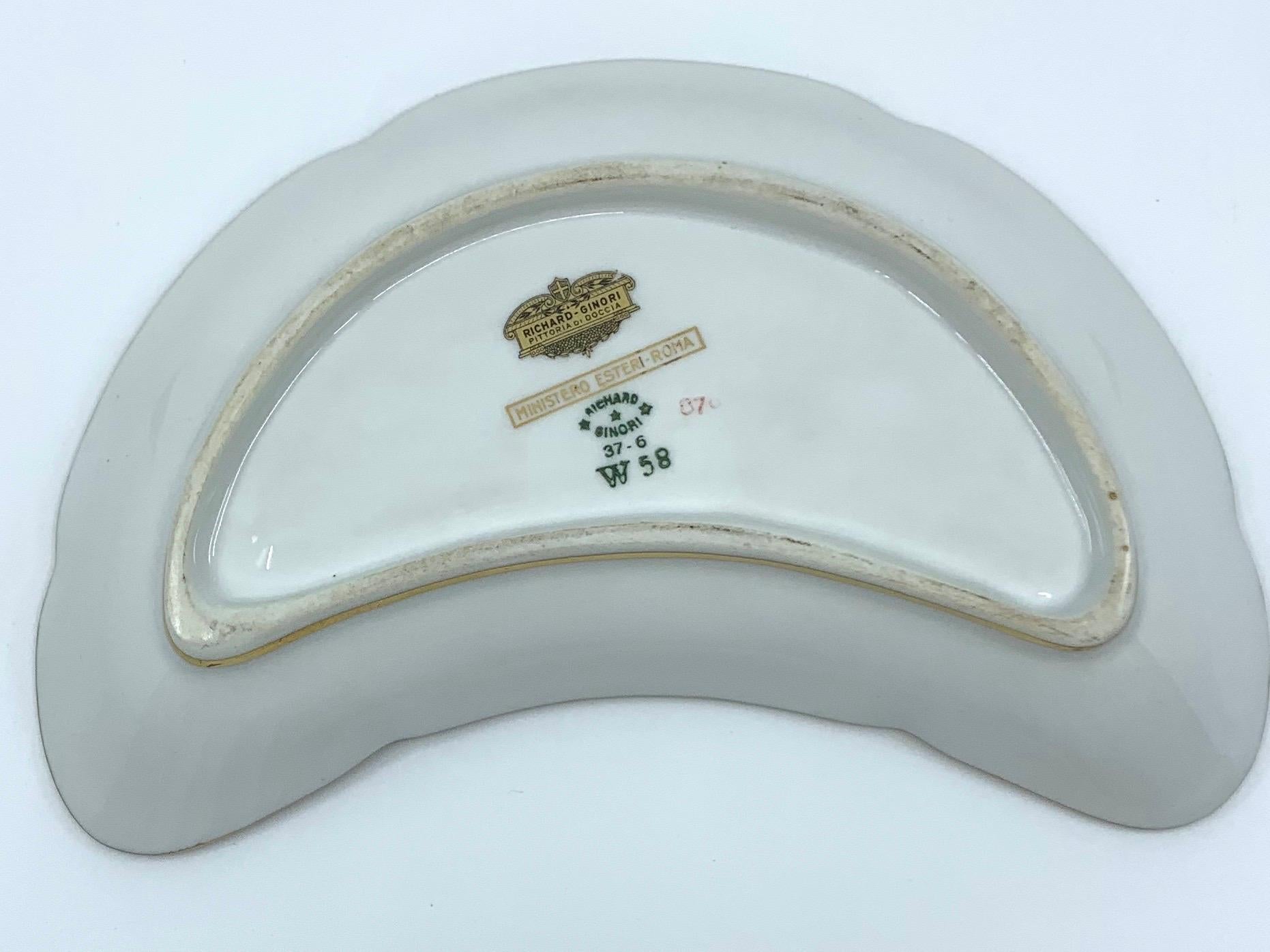 Mid-20th Century Italian Military Vide-Poche Dish