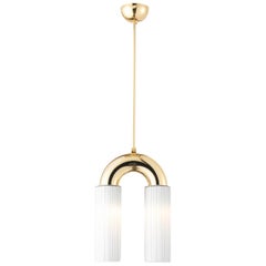White and Gold Pendant Lamp