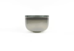 White and Gray Studio Glass Bowl by Guggisberg Baldwin