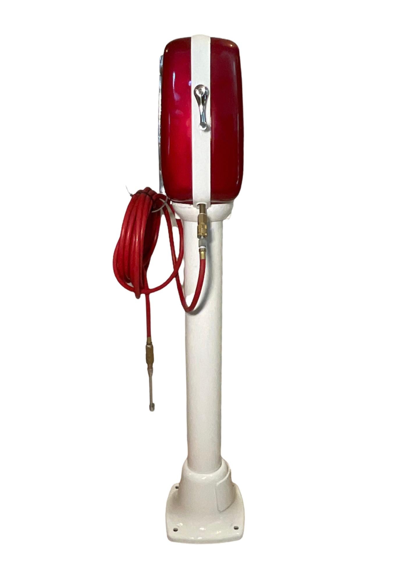 Iron White And Ruby Red Eco Air Meter Model 98