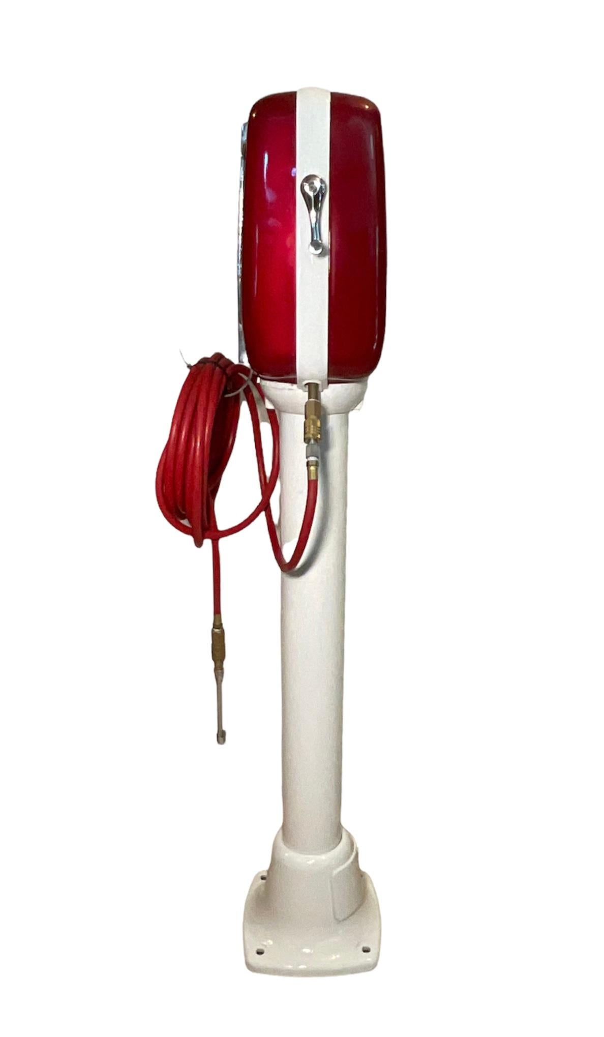 White And Ruby Red Eco Air Meter Model 98 1