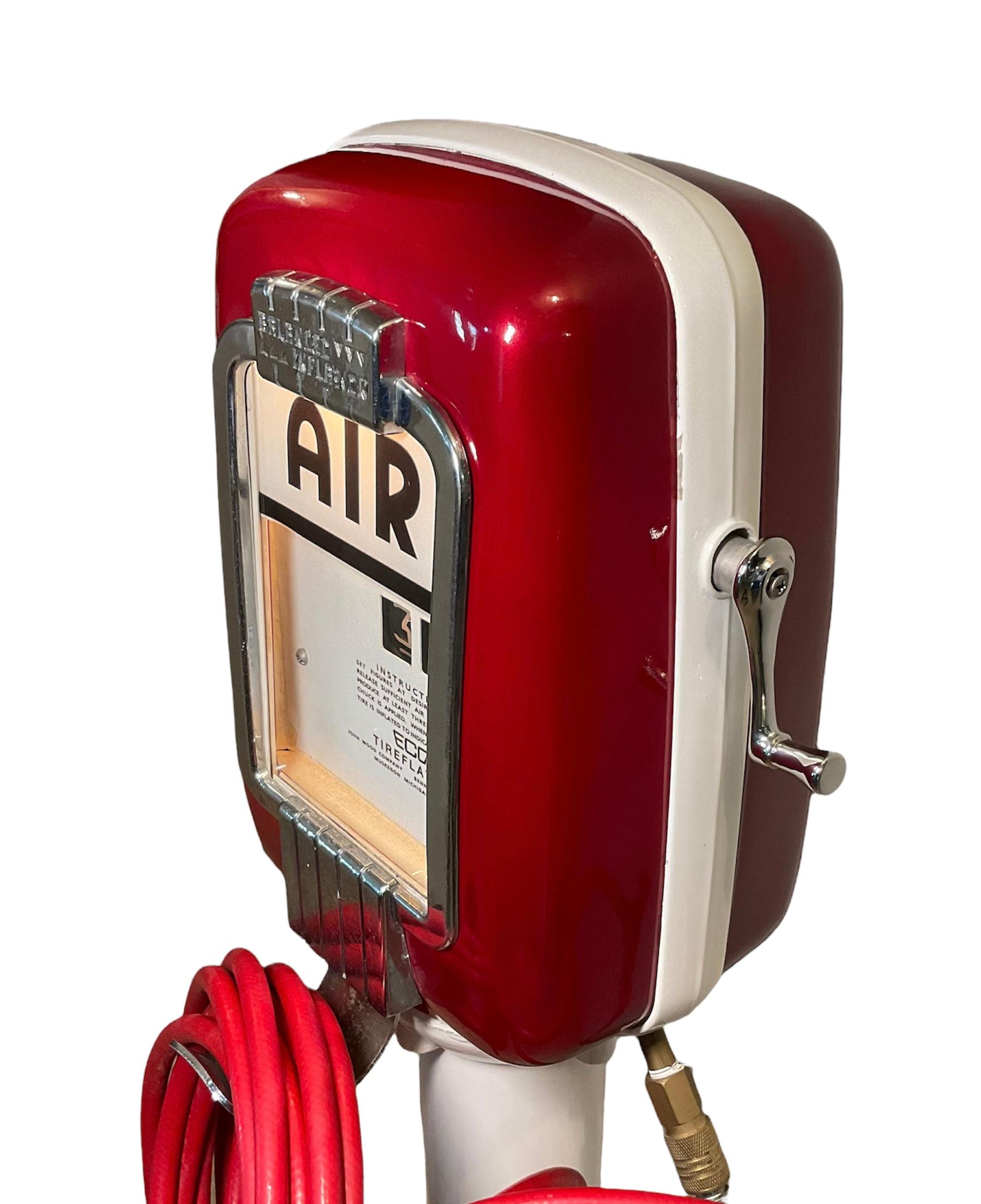 White And Ruby Red Eco Air Meter Model 98 2
