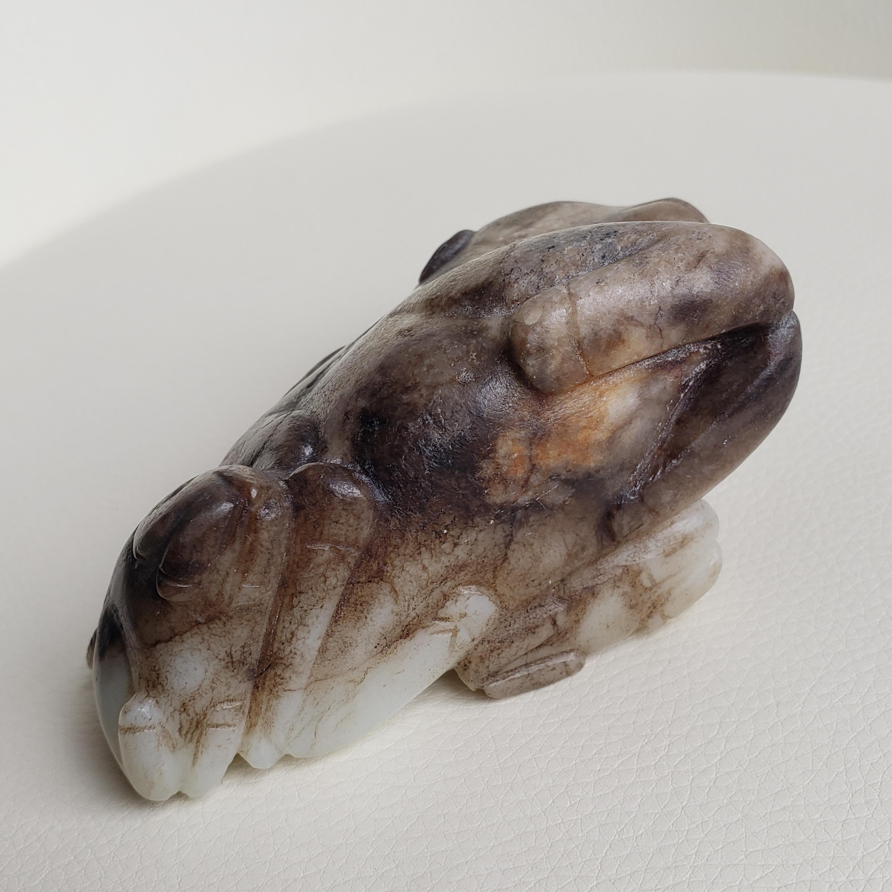 White and Russet Jade Three Ram Group For Sale 10
