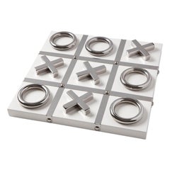 Set Tic Tac bianco e argento