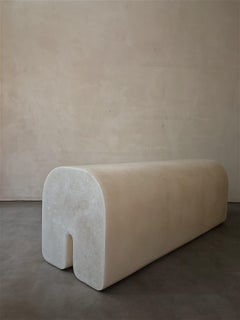 White Arch Bench by Karstudio