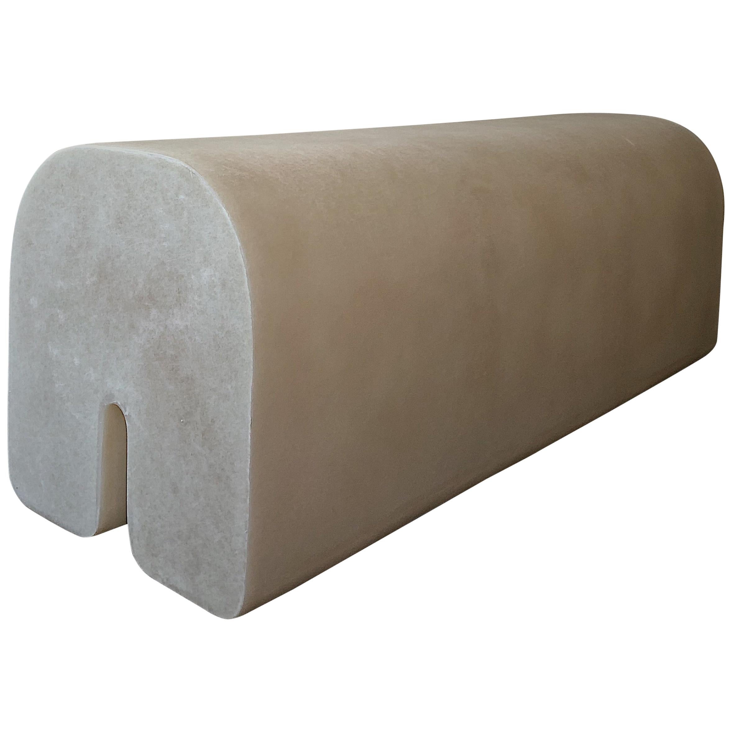 White Arch Bench by Karstudio